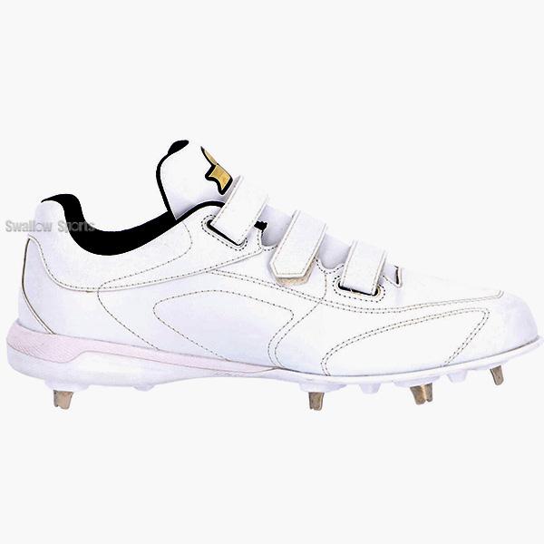 エスエスケイ（SSK） 野球 スパイク 野球スパイク マジックテープ 白