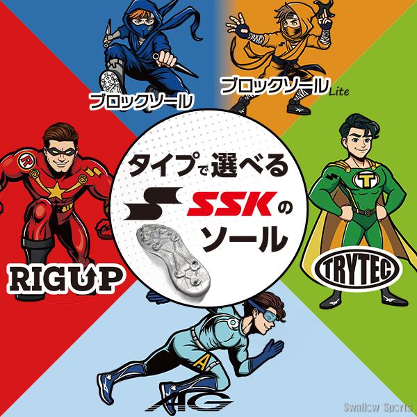 エスエスケイ（スポーツ用品） 縫いP不可 野球 スパイク マジック