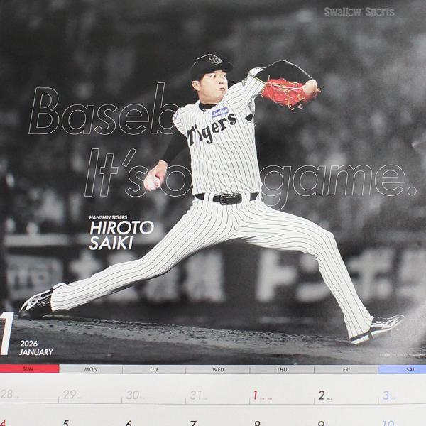 エスエスケイ（SSK） 野球 カレンダー プロ野球 プロ野球選手 2026年