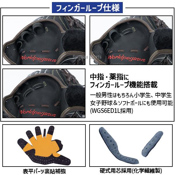 1736 ワールドペガサス 型抜群 即戦力 軟式 ファーストミット ワールドペガサス（WORLD PEGASUS） 野球 エディット 軟式野球 ソフト