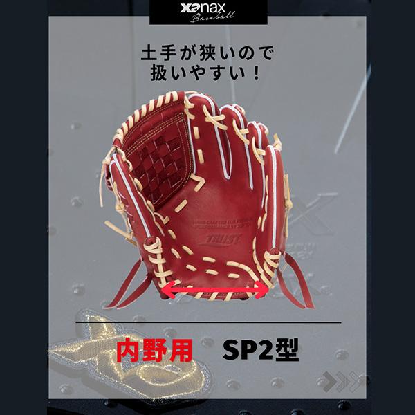 ザナックス 野球 限定 硬式グラブ グローブ 硬式グローブ 高校野球対応