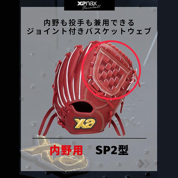 ザナックス 野球 限定 硬式グラブ グローブ 硬式グローブ 高校野球対応
