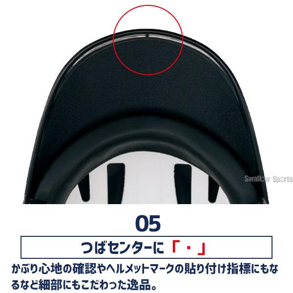 ゼット（ZETT） 野球 ヘルメット 軟式用 軟式ヘルメット 両耳 軟式野球