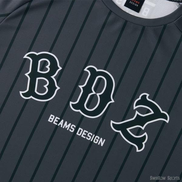 野球 ゼット レイヤーシャツ 半袖シャツ ビームスデザイン BEAMS DESIGN 吸汗速乾 夏用 Tシャツ ウェア ウエア メンズ レディース ユニセックス 限定 大人用 一_3