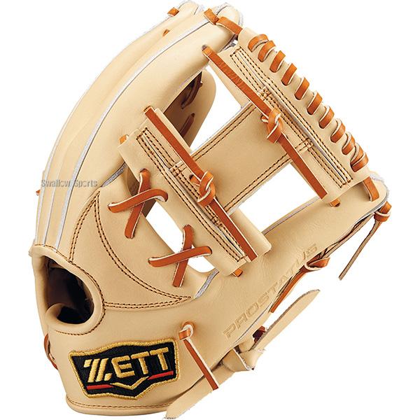 野球 ゼット プロステイタス 硬式グローブ グラブ 硬式用 高校野球対応 内野手用 今宮タイプ 限定 大人用 一般用 BPROG766G ZETT 野球用品スワロースポーツ | プロステイタス | 03