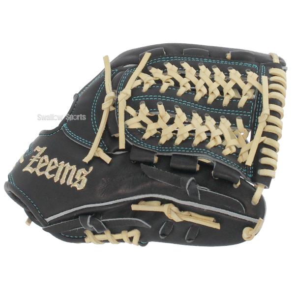 Zeems - 【湯もみ型付け】ジームス軟式　外野用 Zeems ジームス 軟式 グローブ 外野手用 三方親 湯もみ型付け済