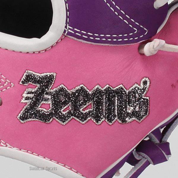 Zeems（ジームス） 野球 軟式グローブ 内野手用 ピンク 中型 スワロー