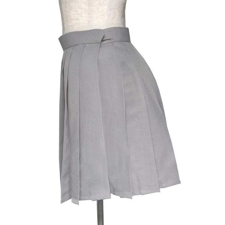 コスプレ スカート「プリーツスカート」灰色 グレー「S〜LL
