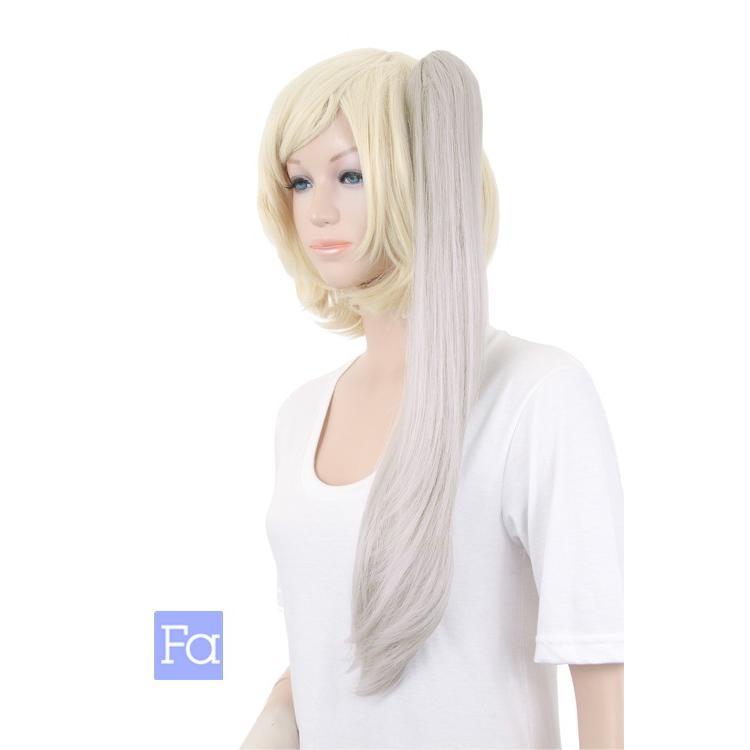 本日特価 ショート バンス 60ｃｍ ホワイトアッシュ 耐熱180 コスプレ ウィッグ Bad 1001a Materialworldblog Com