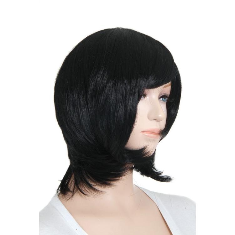 総合福袋 ショートボブ 黒 ブラック ウィッグ ウィッグネット付 黒髪 コスプレウィッグ ボブ ハロウィン 激安 格安 男装 イベント Bo 1 Materialworldblog Com