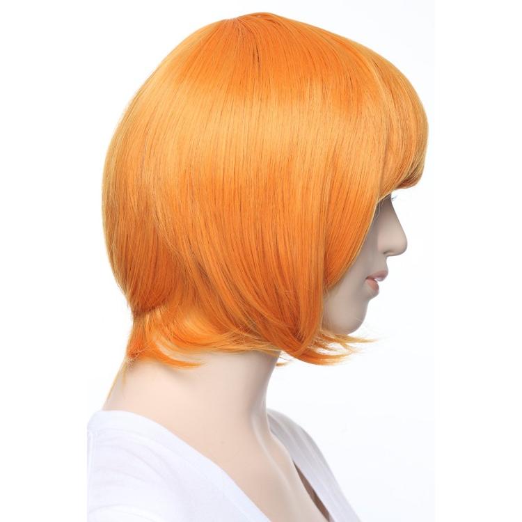 ショートボブ バレンシアオレンジ ウィッグネット付 ボブウィッグ ショート ウィッグ コスプレウィッグ オレンジ 橙 オレンジ色 Bo T1150 Bo T1150 ウィッグ コスプレ Swallowtail 通販 Yahoo ショッピング