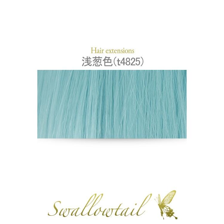 浅葱 毛束 70x100cm「浅葱色(あさぎいろ)」耐熱180℃ エクステ(ex