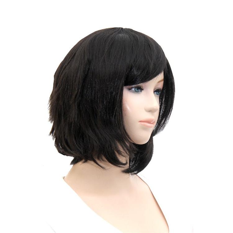 ウィッグ ショートレイヤー 黒 「ナチュラルブラック」「ウィッグ