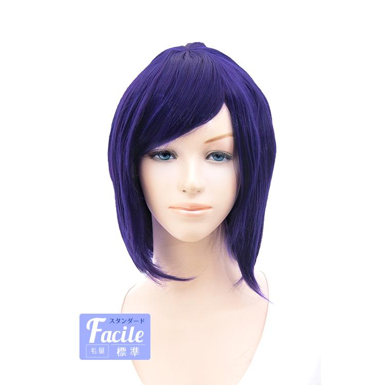 ショートレイヤー ラピスラズリ ウィッグネット付 紫 バイオレット コスプレウィッグ ショートウイッグ 耐熱180 La Bp0023 La Bp0023 ウィッグ コスプレ Swallowtail 通販 Yahoo ショッピング