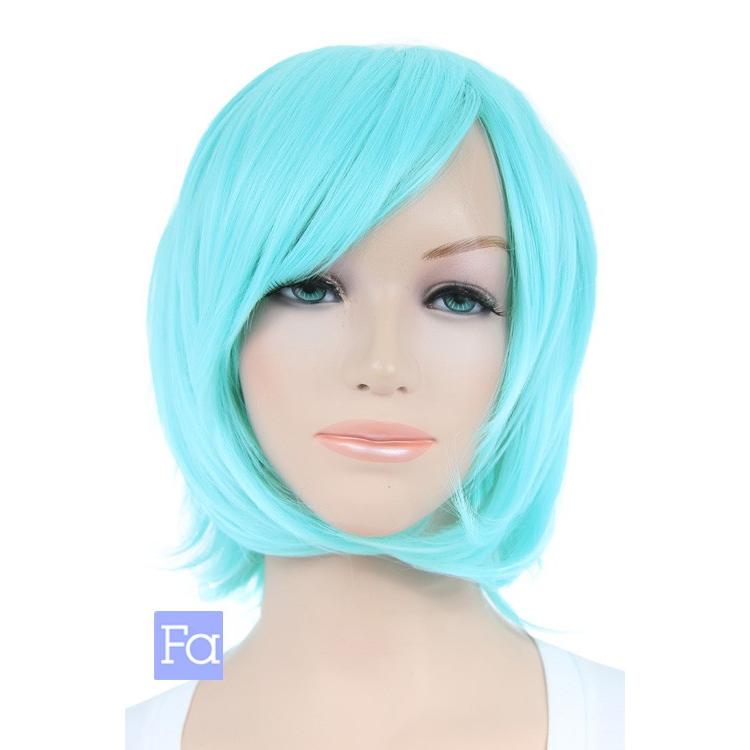 ショートレイヤー スカイブルー ウィッグネット付 水色 コスプレ ウィッグ うぃっぐ ショート 耐熱180 La Tf2513 La Tf2513 ウィッグ コスプレ Swallowtail 通販 Yahoo ショッピング