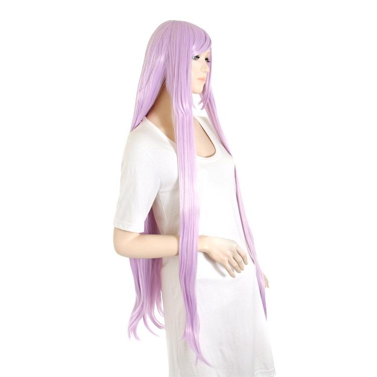 ファッションウィッグ ロング スーパーロング110cm「クンツァイト」「ウィッグネット付」 コスプレ