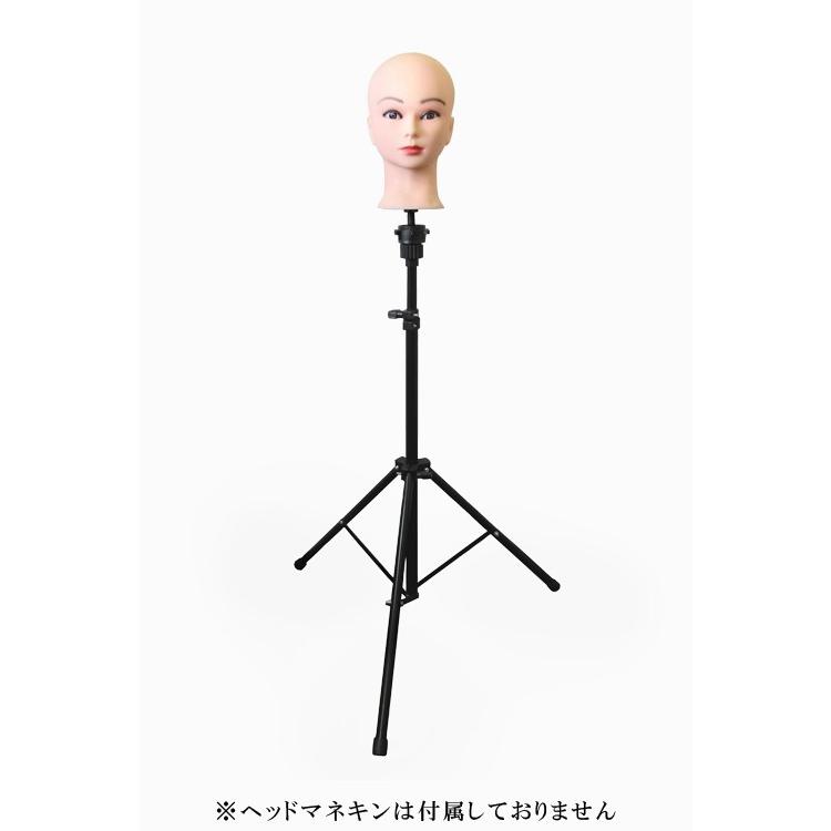 ヘッドスタンド ウィッグ スタンド マネキン クランプ 伸縮 組み立て式