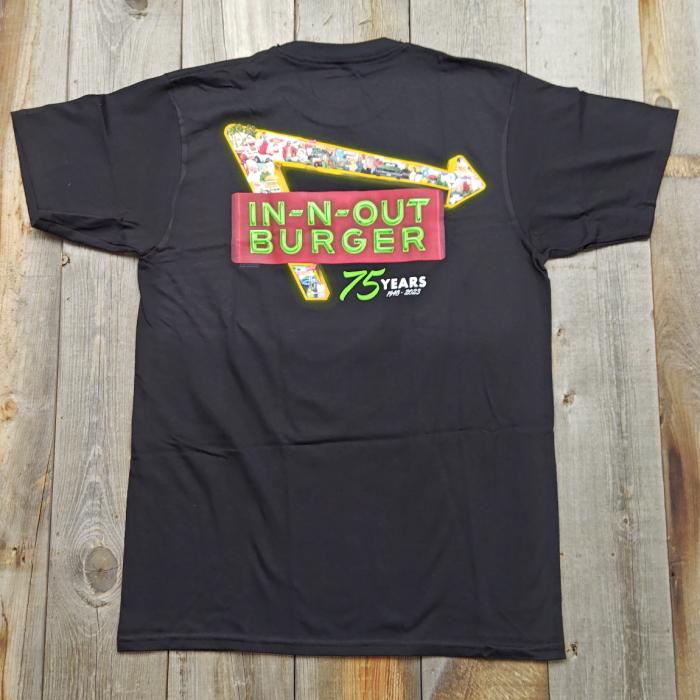 IN-N-OUT BURGER 75TH ANNIVERSARY フラット バイザー キャップ IN-CAP