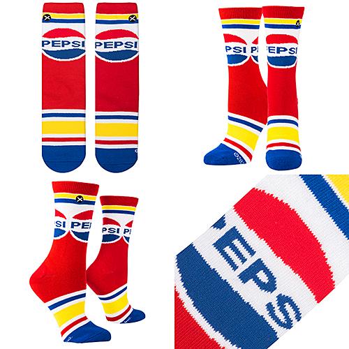 ミディアム フィート ソックス ペプシコーラ PEPSI RETRO 30897WONCD | ODD SOX | 01