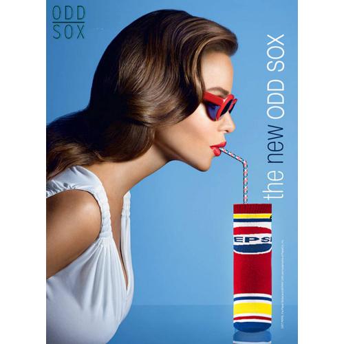 ミディアム フィート ソックス ペプシコーラ PEPSI RETRO 30897WONCD | ODD SOX | 03