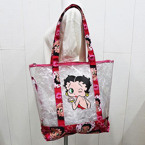 クリア トート バッグ オール ヘッズ ベティブープ Betty Boop BPT317 