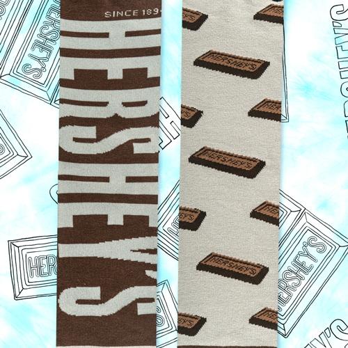 メンズ ソックス ハーシーズ HERSHEY'S BARS 32727MONCD｜swam｜04