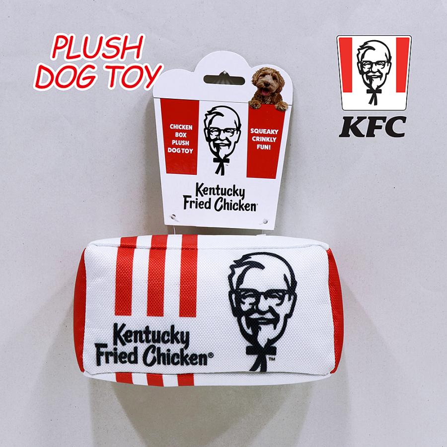 ペット（犬）用おもちゃ ぬいぐるみ（ケンタッキー・フライド・チキン）RA-KFC-DOG-33231 | 