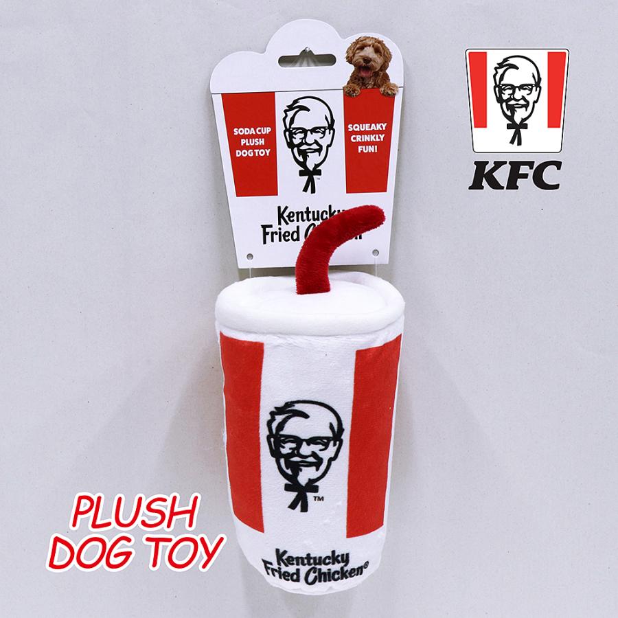 ペット（犬）用おもちゃ ぬいぐるみ（ケンタッキー・フライド・チキン）RA-KFC-DOG-33233 | 