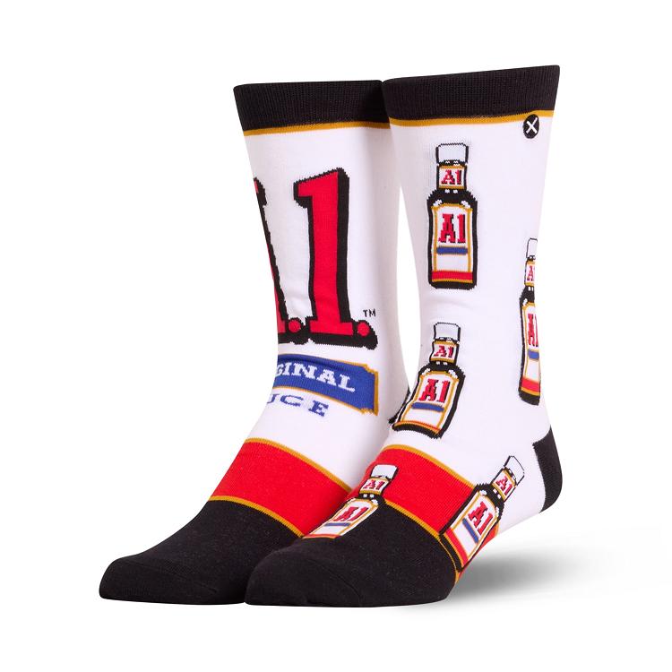ラージ サイズ ソックス LARGE FEET A.1. SAUCE SPLIT OS-SOC-M-38131MONCD | ODD SOX
