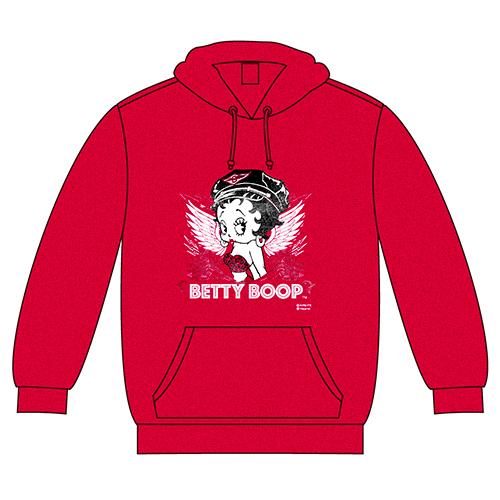 フーディー アンティーク・チェリー ベティー ブープ Betty Boop Angel Betty