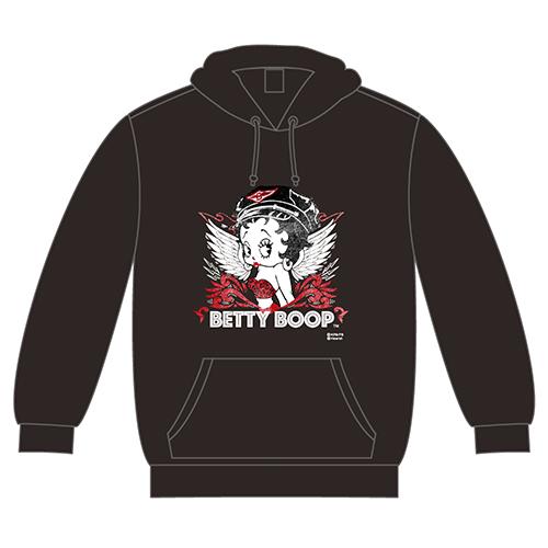 フーディー ブラック ベティー ブープ Betty Boop Angel Betty