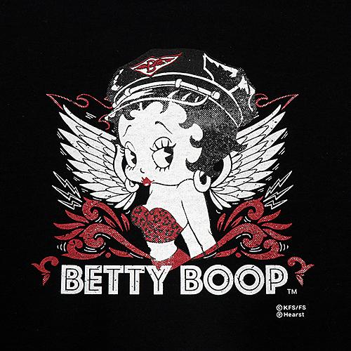 BETTY BOOP（ベティ ブープ） フーディー ブラック ベティー ブープ