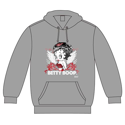 BETTY BOOP（ベティ ブープ） フーディー グレー ベティー ブープ