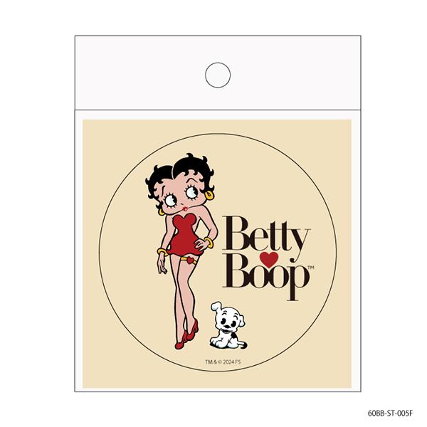 ベティー ブープ （Betty Boop） ラウンド ステッカー BB-ST-005 |  | 12
