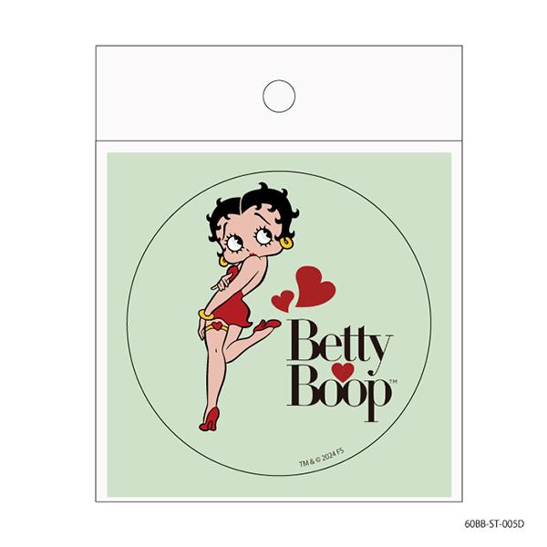 ベティー ブープ （Betty Boop） ラウンド ステッカー BB-ST-005 |  | 10