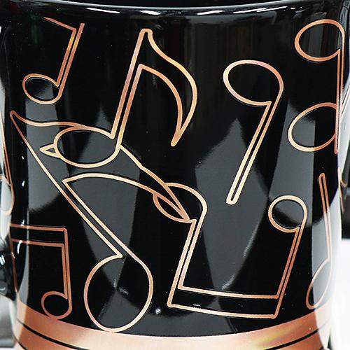 B.B キング マグカップ Memphis Rose Gold Music Notes　MSP-MG-M5874 |  | 03