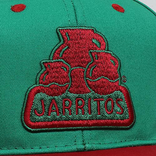 フラット バイザー キャップ JARRITOS DRINK グリーン & レッド |  | 02