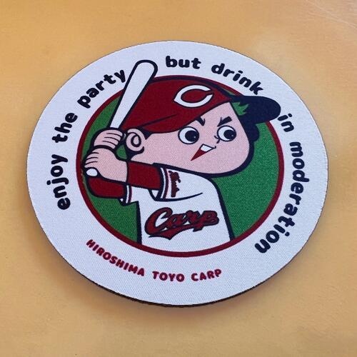 カープ グッズ2025 Carp ラバー コースター 広島東洋カープ オフィシャルグッズ 酒 コースター RCS-CARP-2 |  | 01