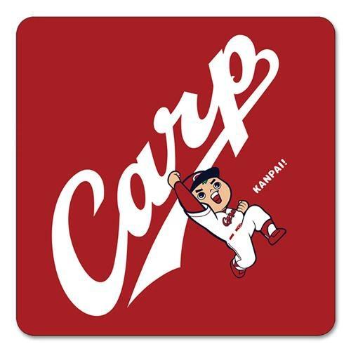 カープ グッズ2025 Carp SAKEマット 広島東洋カープオフィシャルグッズ 酒 マット 大型 コースター RSM-CARP-1 | 