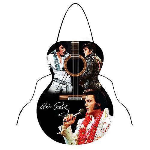 エルヴィス・プレスリー コットン エプロン Guitar Shape 3 Images EP-MSP-AP-E8709 | 