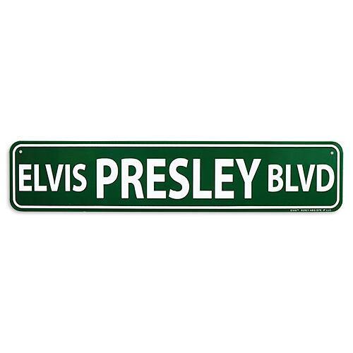 エルヴィス・プレスリー ストリート サイン ELVIS PRESLEY BLVD EP-MSP-SS-E8933 | 