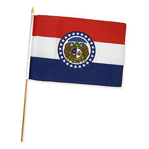 12x18 inch スティック フラッグ MISSOURI F-STI-MISSOURI | 