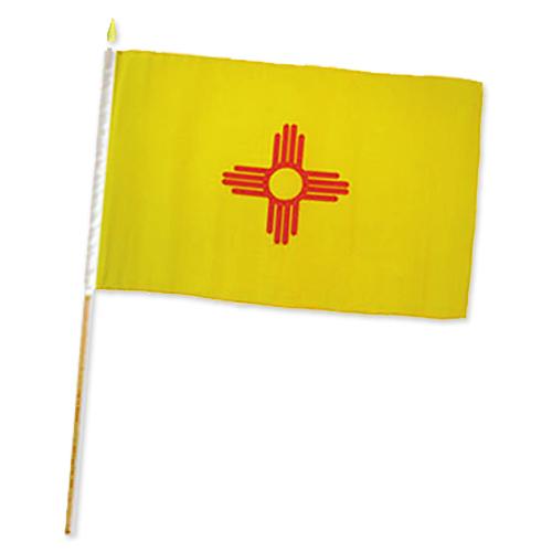 12x18 inch スティック フラッグ NEW MEXICO F-STI-NEWMEXICO | 