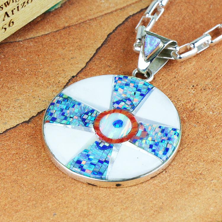 holy Mosaic (ホリー・モザイク) オパール ジュエリー ペンダントトップ　HM-PT-46-20-001