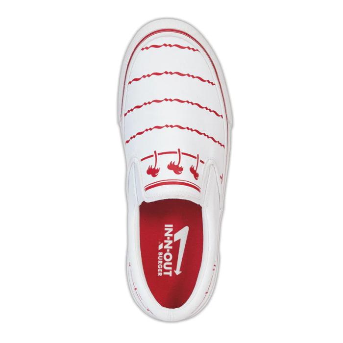 日本未上陸☆IN-N-OUT BURGER ロゴ スリッポン スニーカー スリッポン シューズ In-n-out DRINK CUP SHOES #890 : Bud Shop