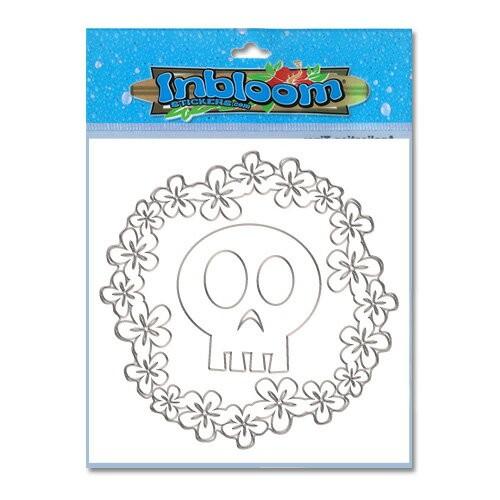 3-D カットアウト ステッカー Lサイズ フローリー スカル #050 |  | 01