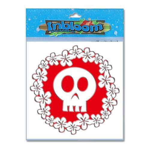 3-D カットアウト ステッカー Lサイズ フローリー スカル #050 |  | 02