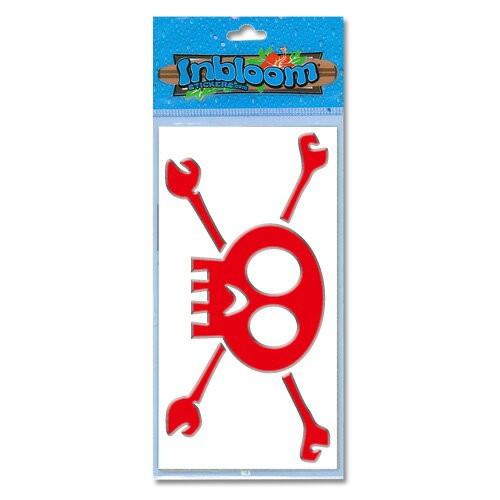 3-D カットアウト ステッカー Mサイズ スカル＆ボーン #705 |  | 02