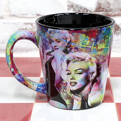 マリリン・モンロー 12oz. マグカップ Colorful Collage Latte MM-MSP-MG-Y5591 |  | 01