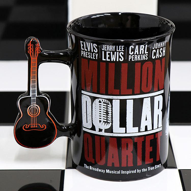 エルヴィス プレスリー マグカップ Million Dollar Quartet w/Guitar Handle EP-MSP-MG-Q5103 |  | 01